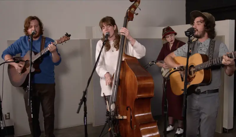 Friendly Reminders performing at Clank N Groove 2023