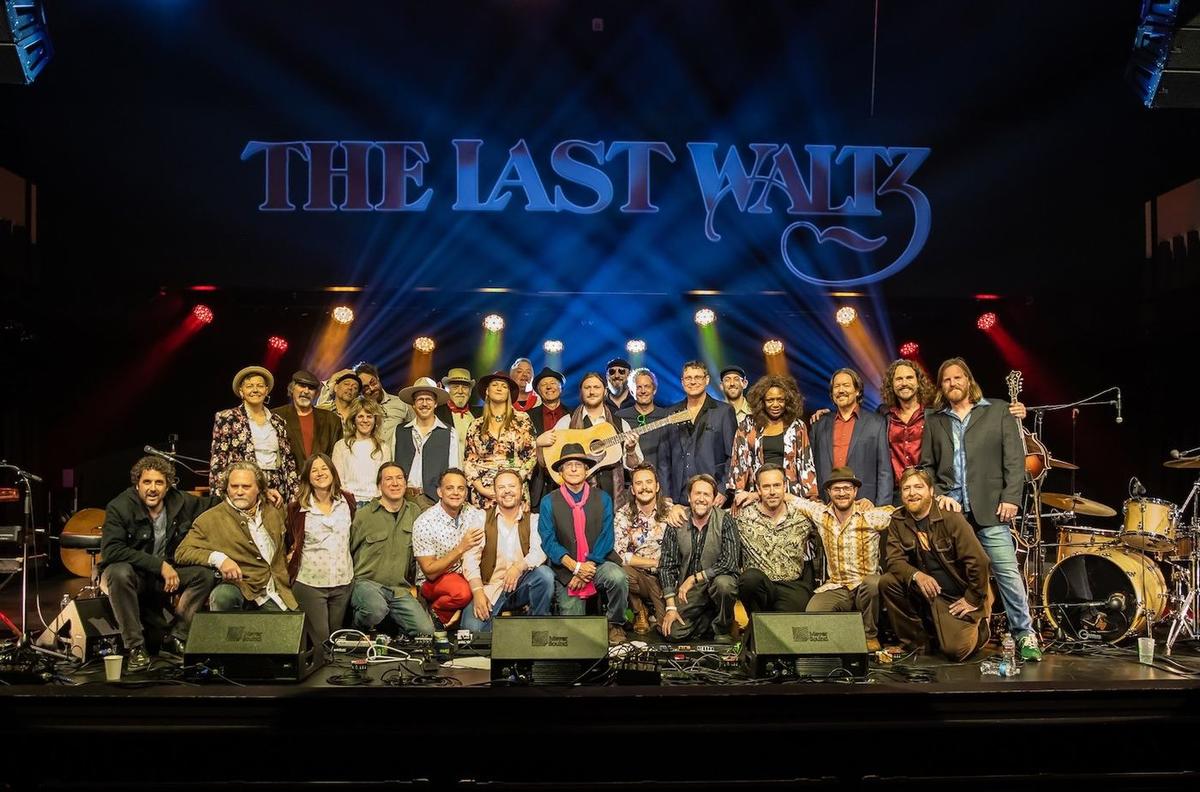 Cowbell Collective team at Last Waltz - celebrating music and community