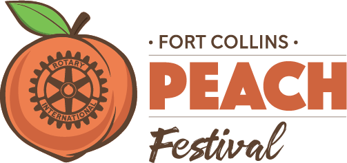 Fort Collins Peach Festival 2024 logo